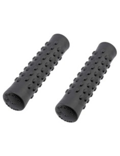 Grips 7/8 long 140mm Elliptical Dot 200 Black.